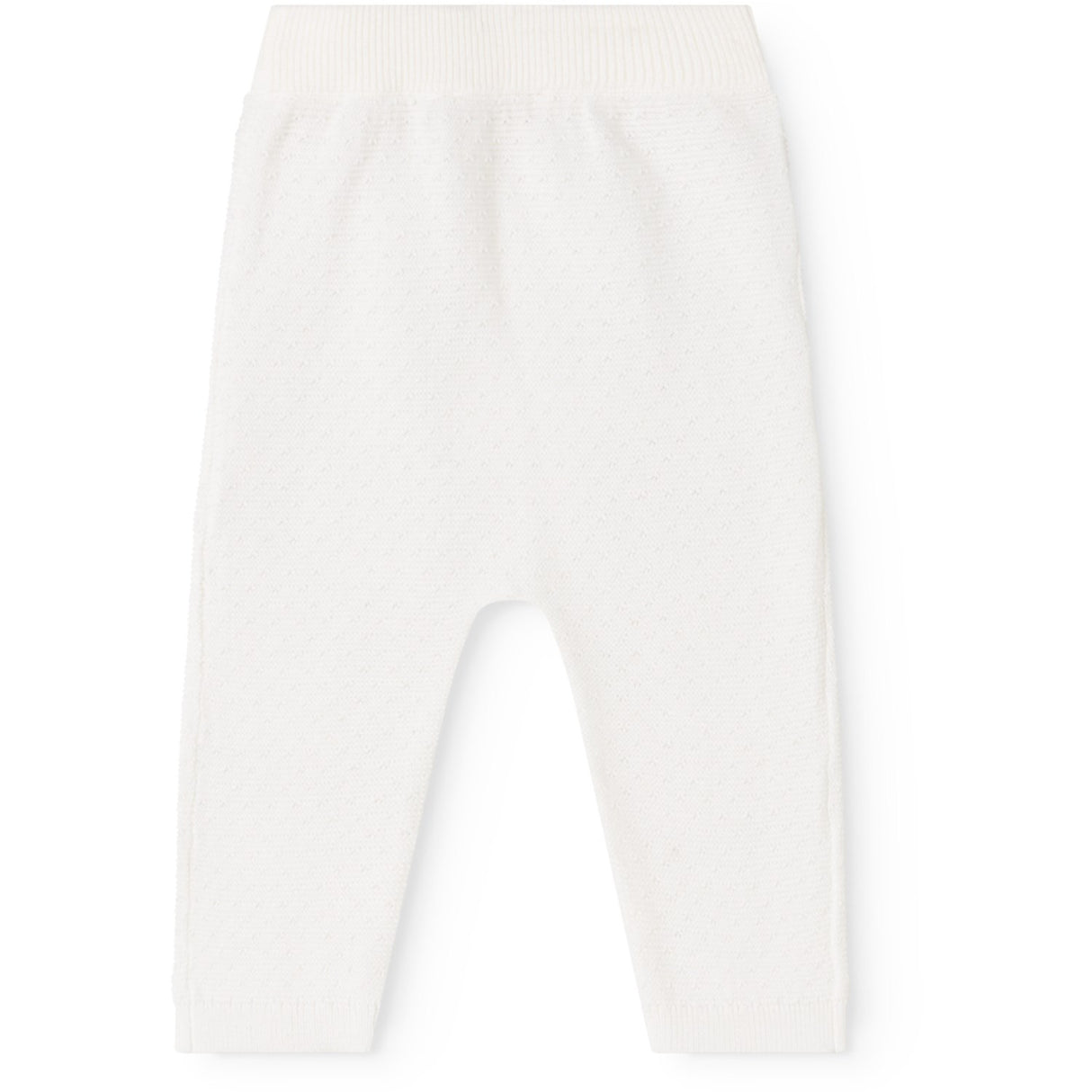 MarMar Modal Mix Links-Links Gentle White Pira Knitted Pants