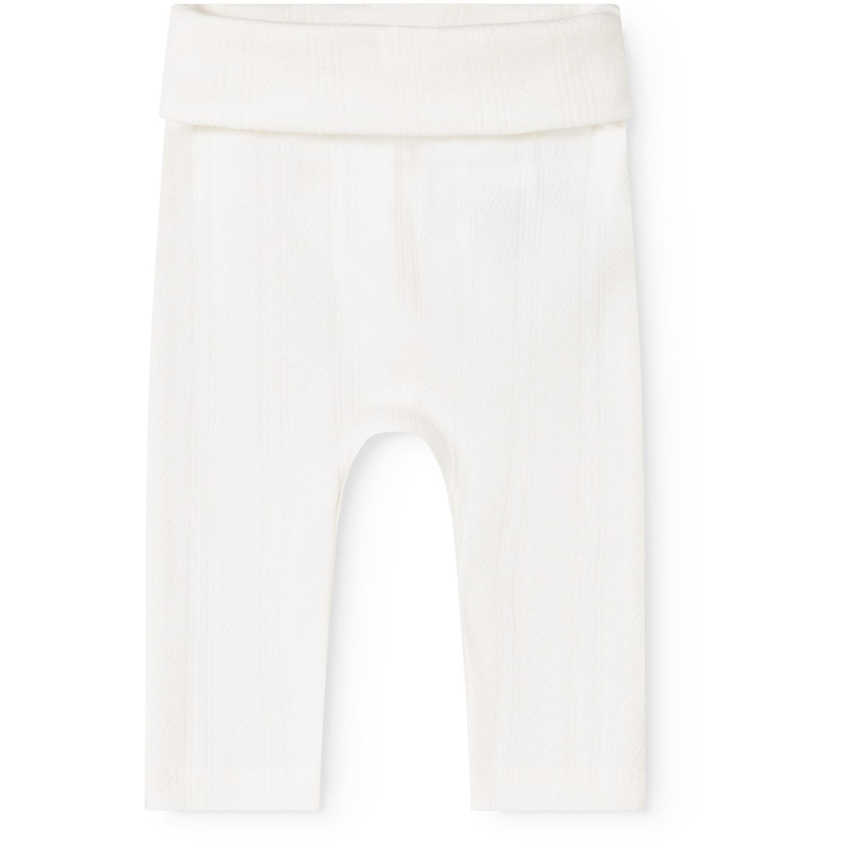 MarMar New Born Modal Pointelle Gentle White Piva Pants