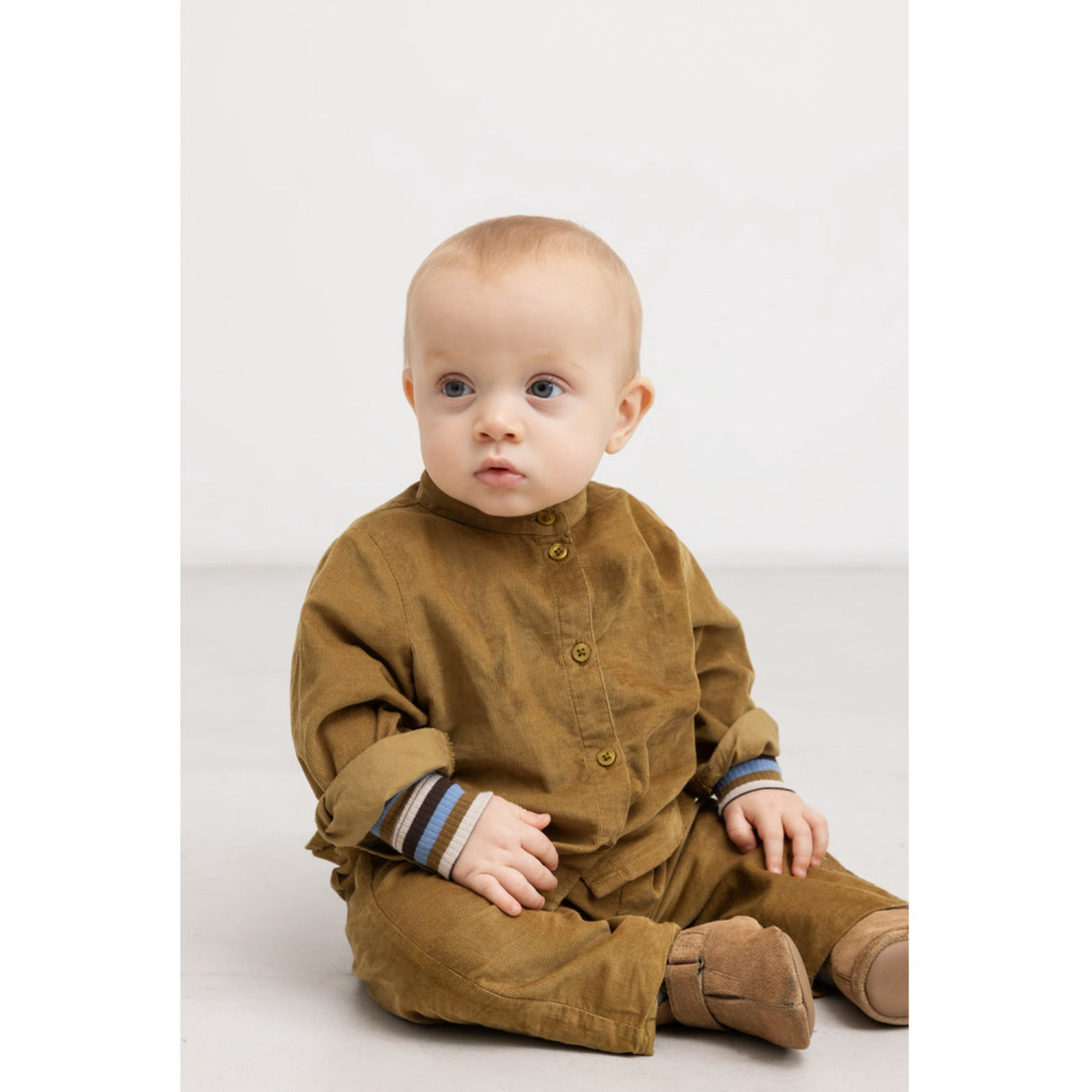 MarMar Fine Cord Dark Bronze Tomi B Shirt