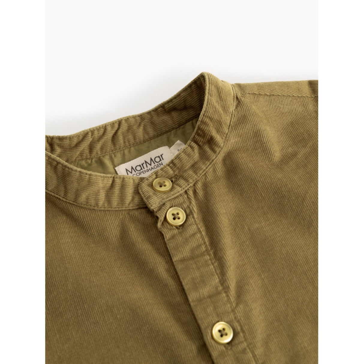 MarMar Fine Cord Dark Bronze Torben Shirt