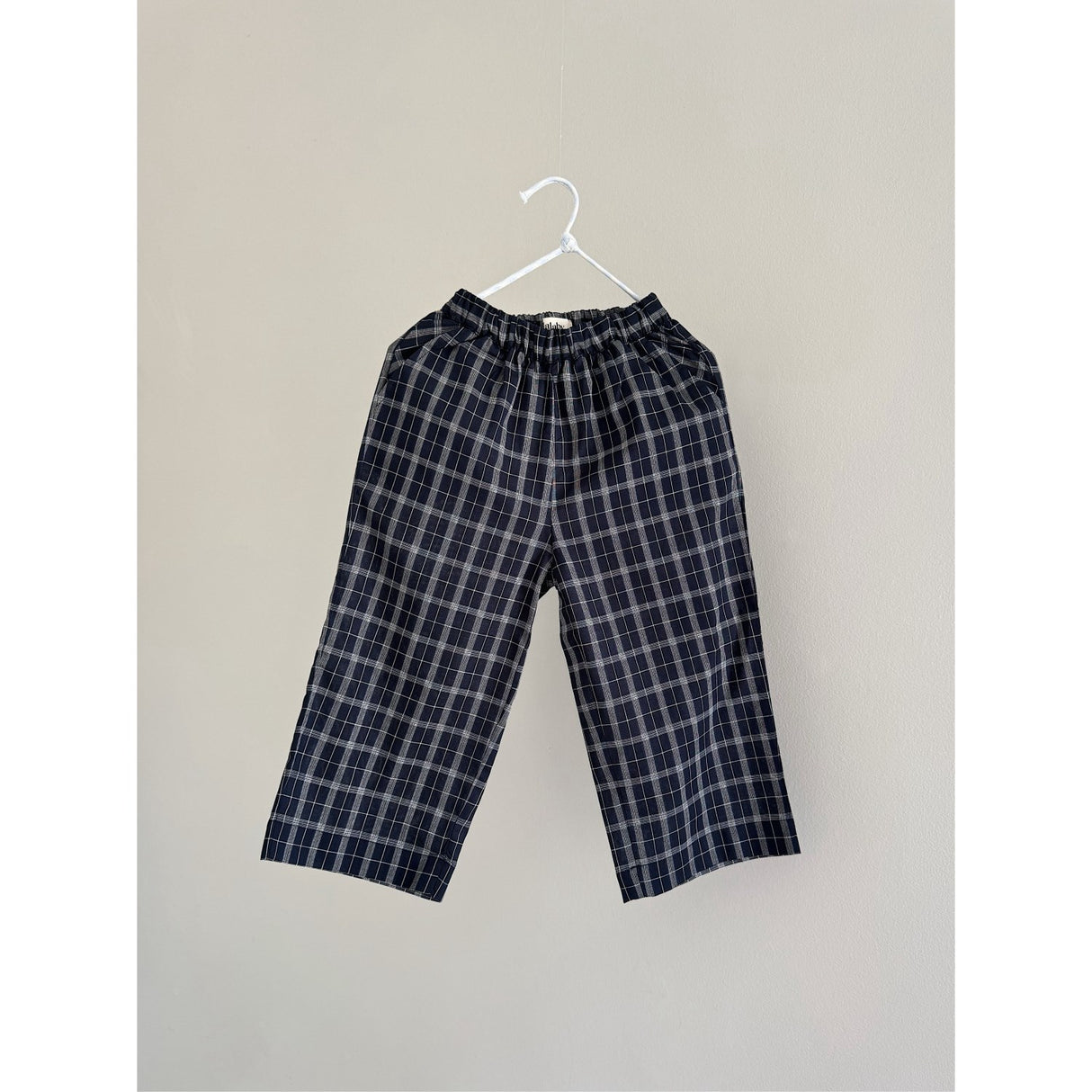 Lalaby Blue Check Frankie Pants