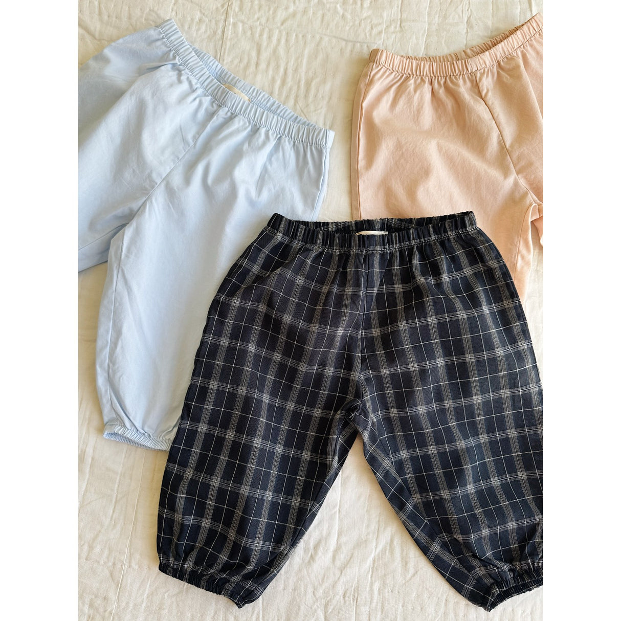 Lalaby Blue Check Pixi Pants