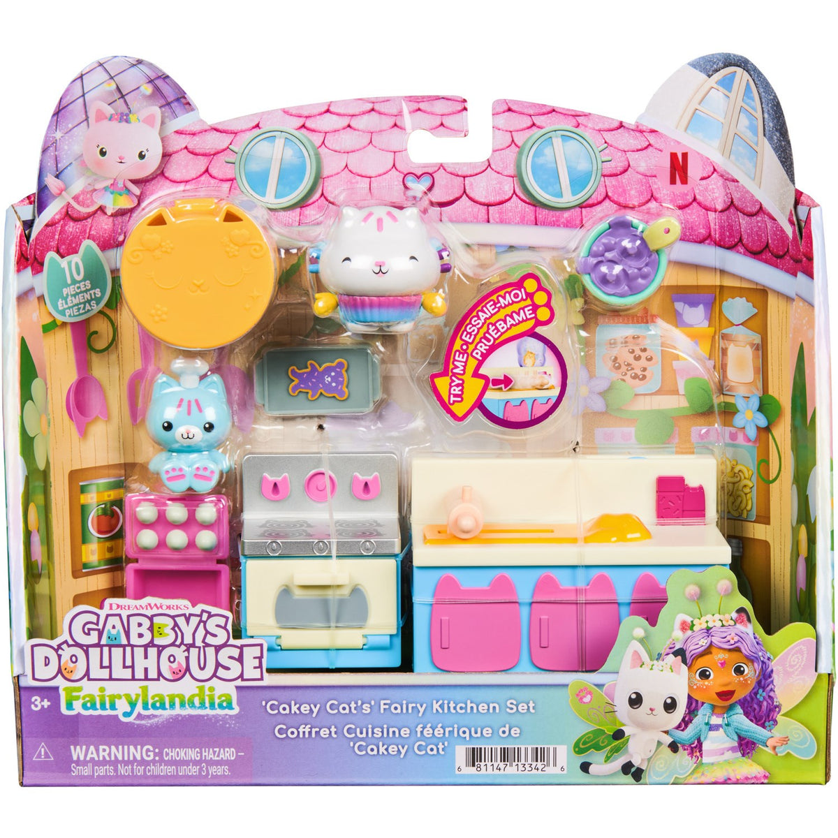 Gabby's Dollhouse Cakey Cat Fairy Køkken
