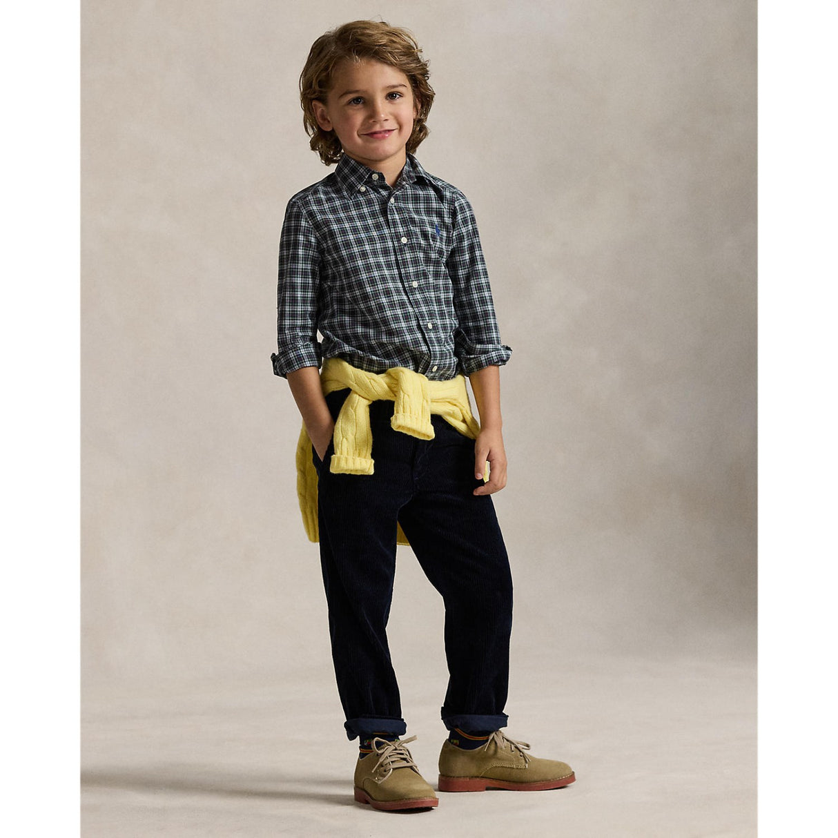 Polo Ralph Lauren Hunter Navy Flat Front Pants