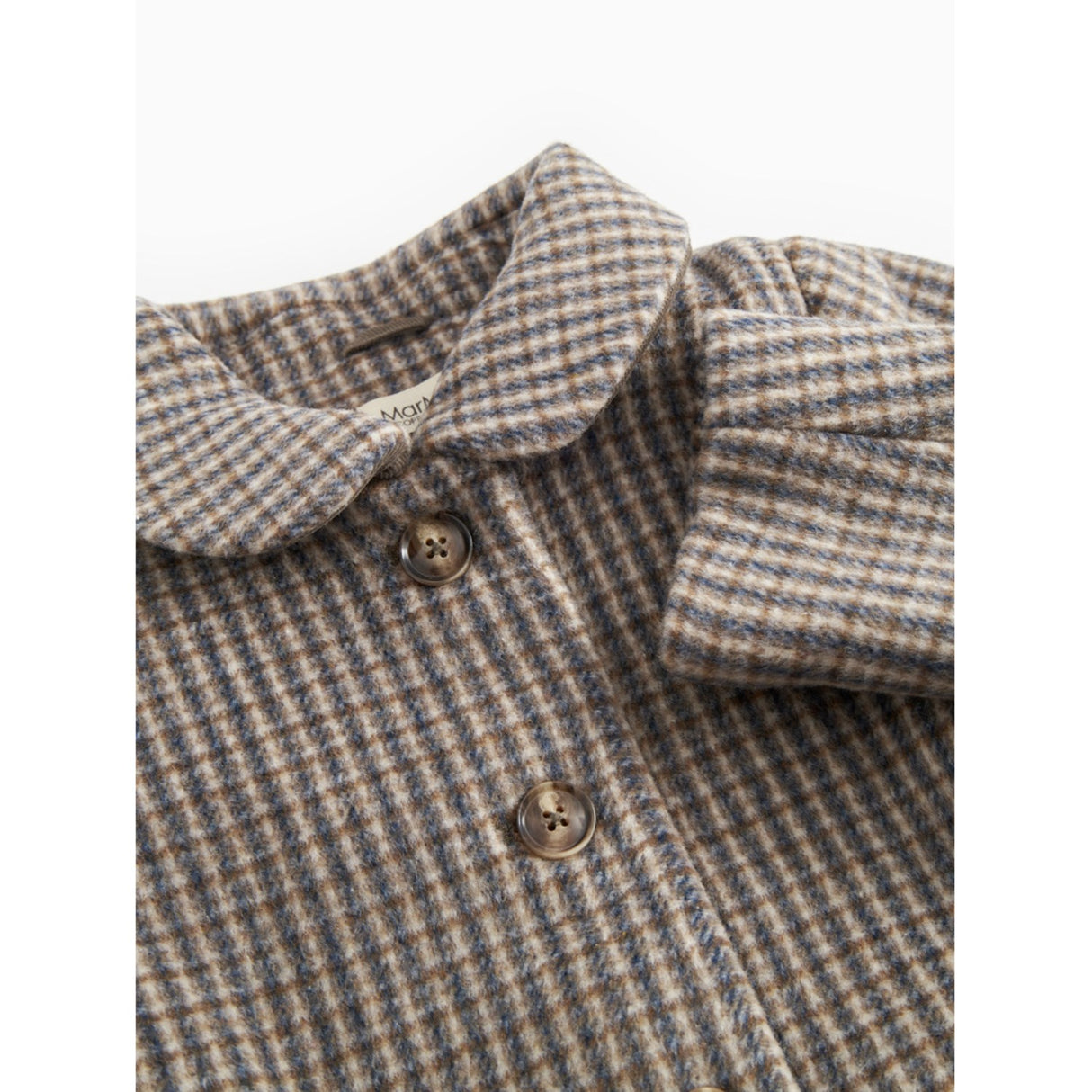 MarMar Wool Check Heritage Check Olive Jacket