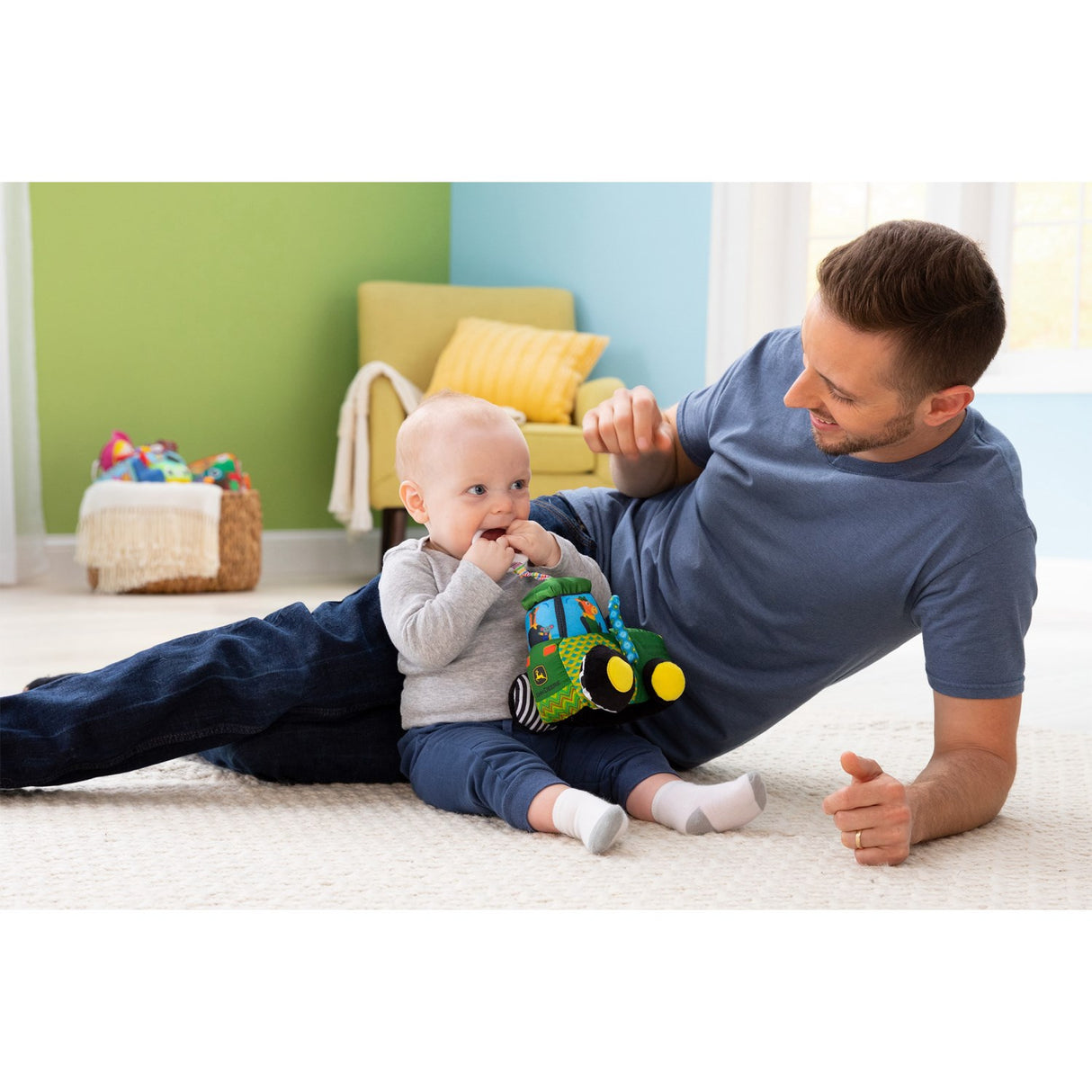 Lamaze John Deere Traktor Clip & Go