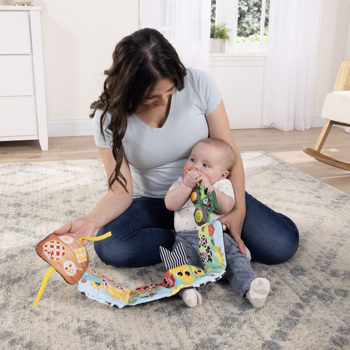 Lamaze John Deere Rejse Blød Bog