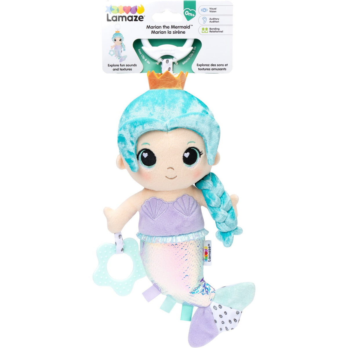 Lamaze Marian The Mermaid Clip & Go