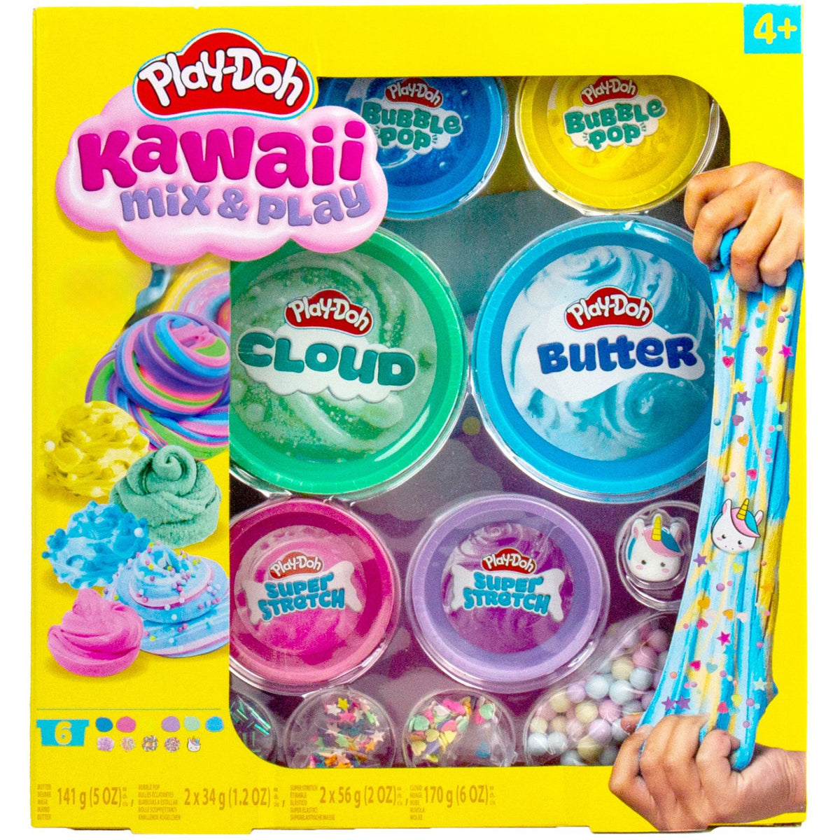 Play-Doh Kawaii Mix & Play 6 Pak