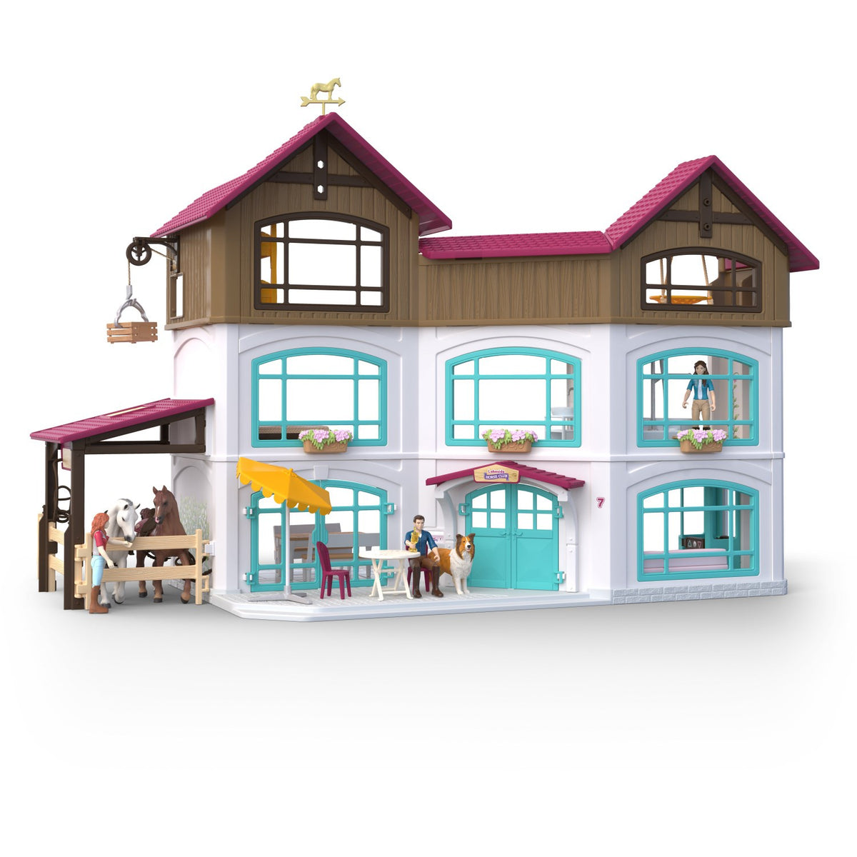 Schleich Lakeside Villa & Hestefold
