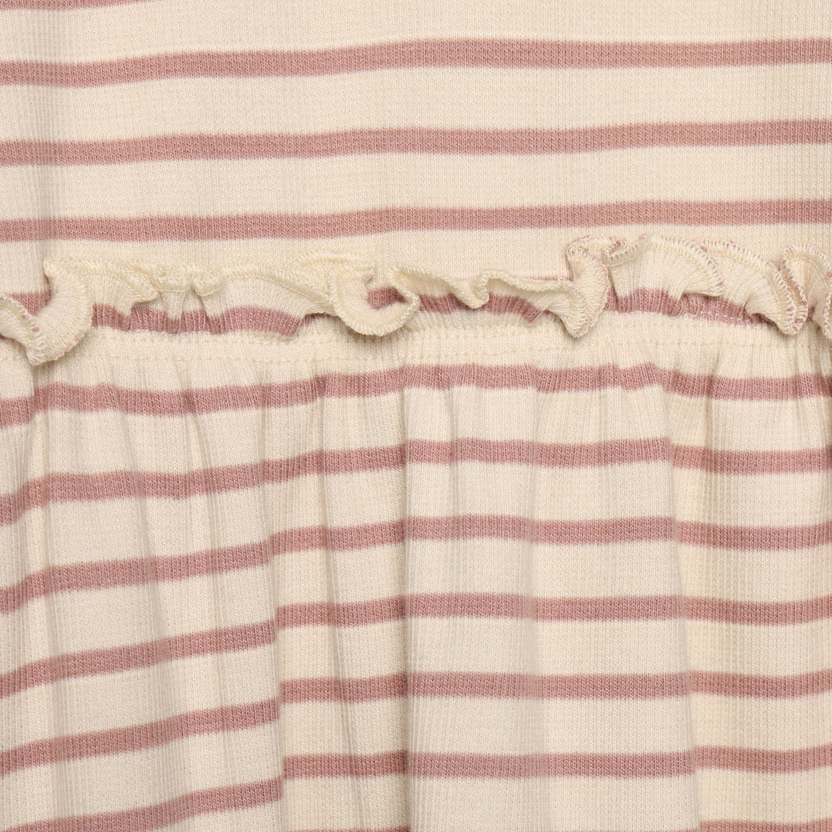 Minymo Fawn Dress Ls Y/D Rib