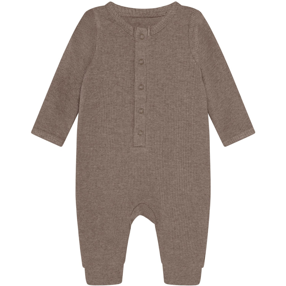 FIXONI Mountain Trial Melange Romper Ls Melange Rib