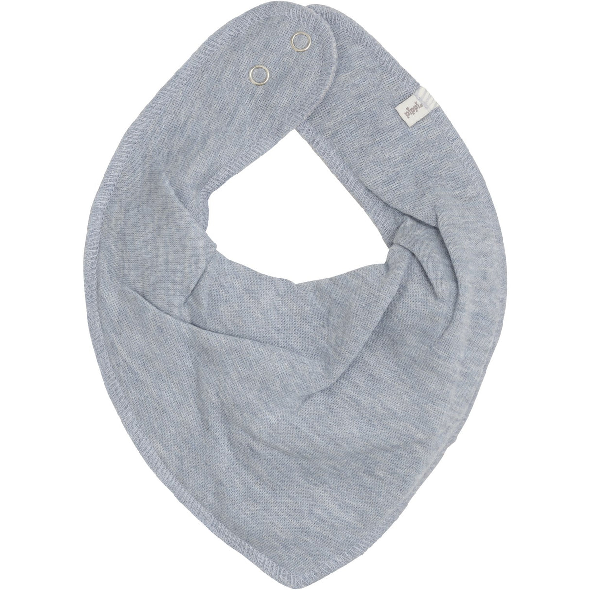 Pippi Blue Bandana Bib - Solid (5-Pack)