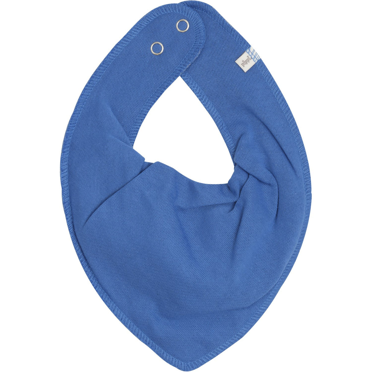 Pippi Blue Bandana Bib - Solid (5-Pack)