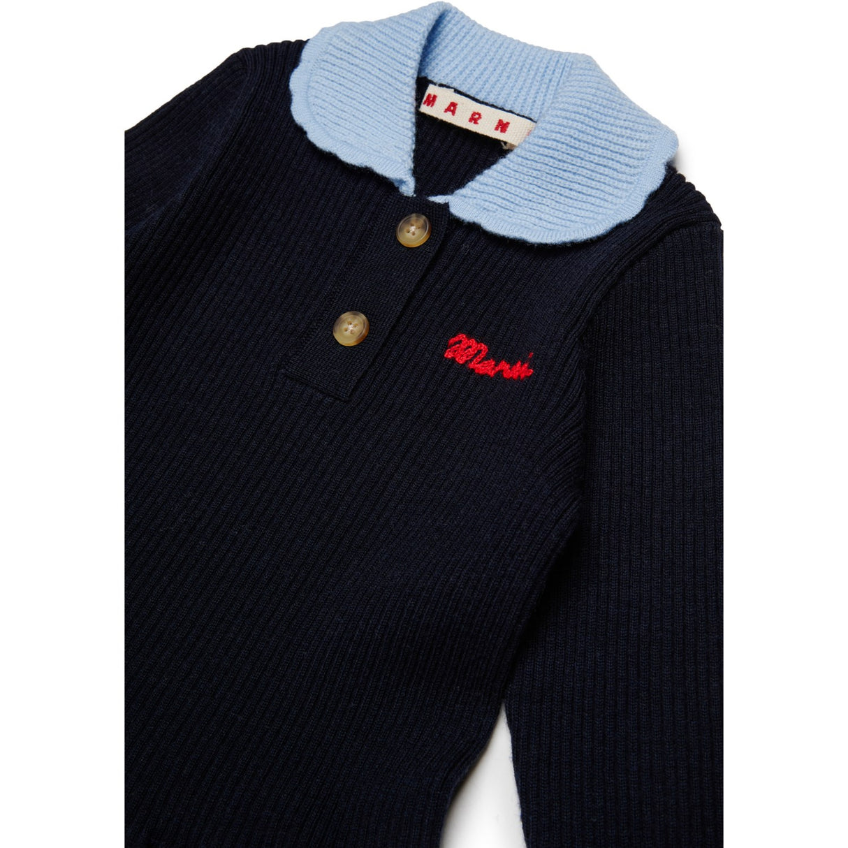 Marni Dark Sea Blue Dress