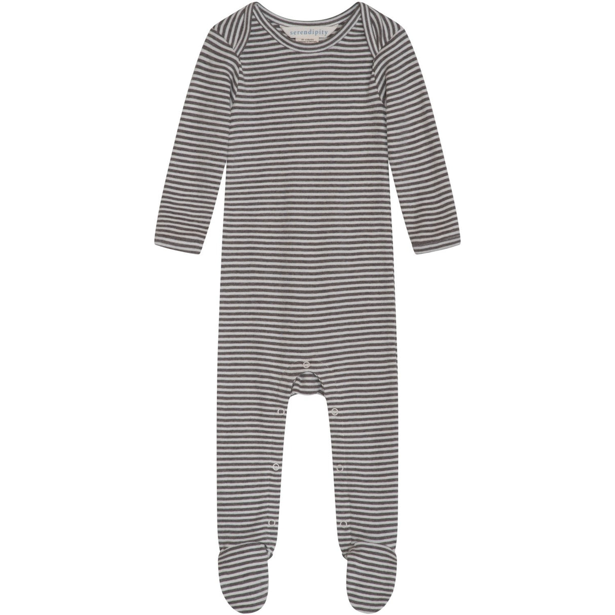 Serendipity Soil/Offwhite Baby Suit Stripe