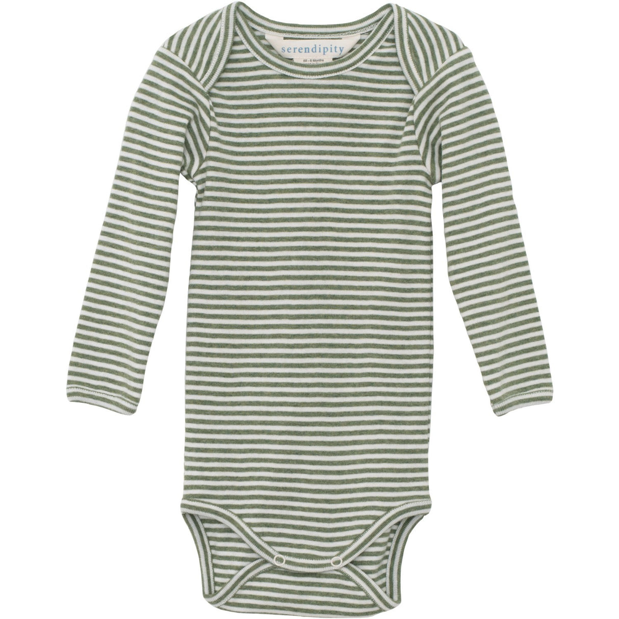 Serendipity Moss/Offwhite Baby Body Stripe