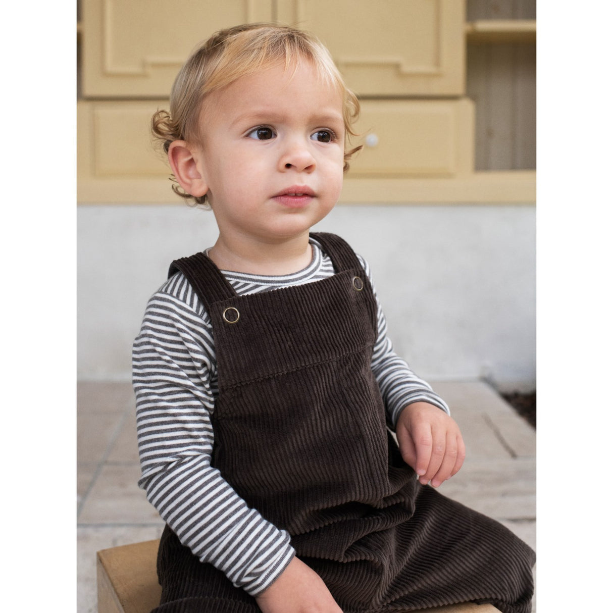 Serendipity Soil/Offwhite Baby Body Stripe