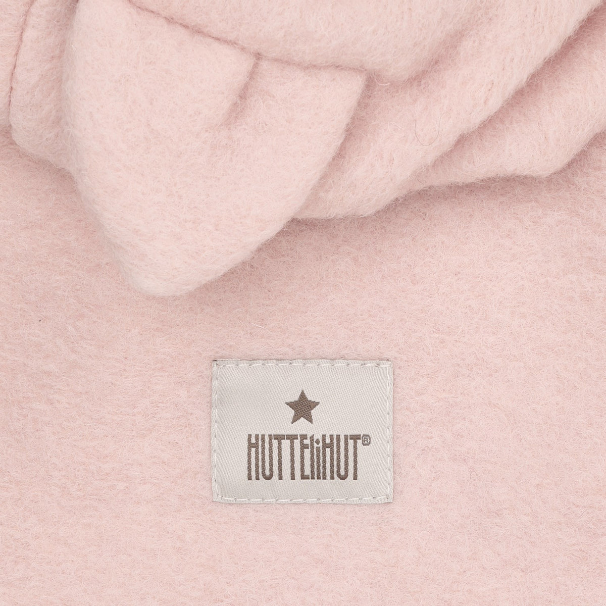 Huttelihut Rose Smoke Balaclava Ears Wool