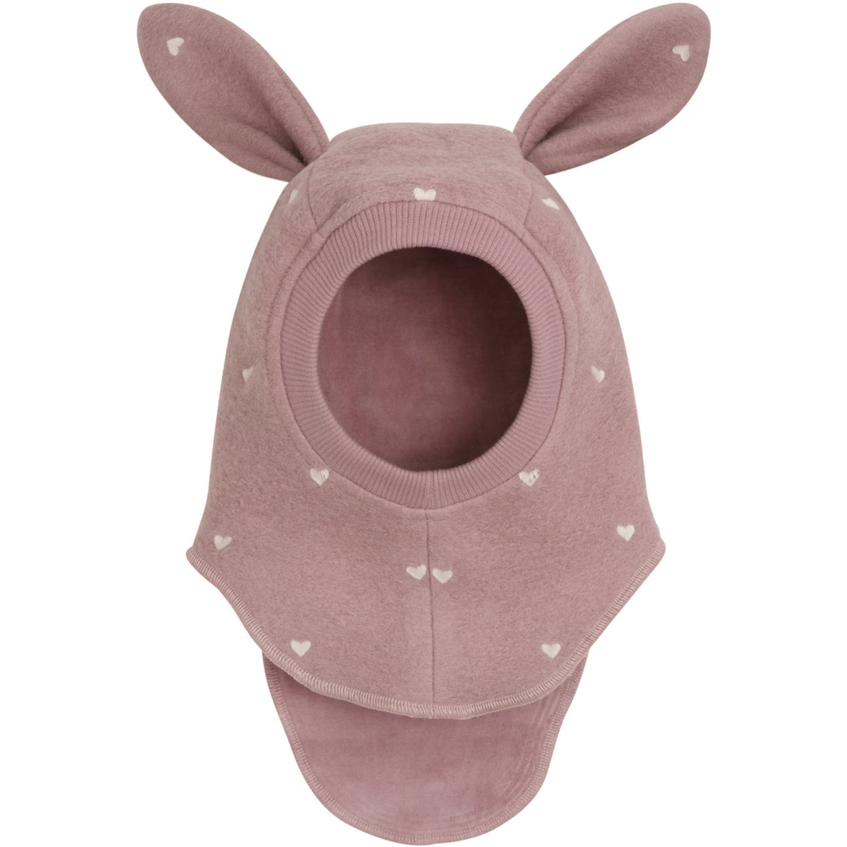 Huttelihut Deauville Mauve Balaclava Ears Emb. Wool
