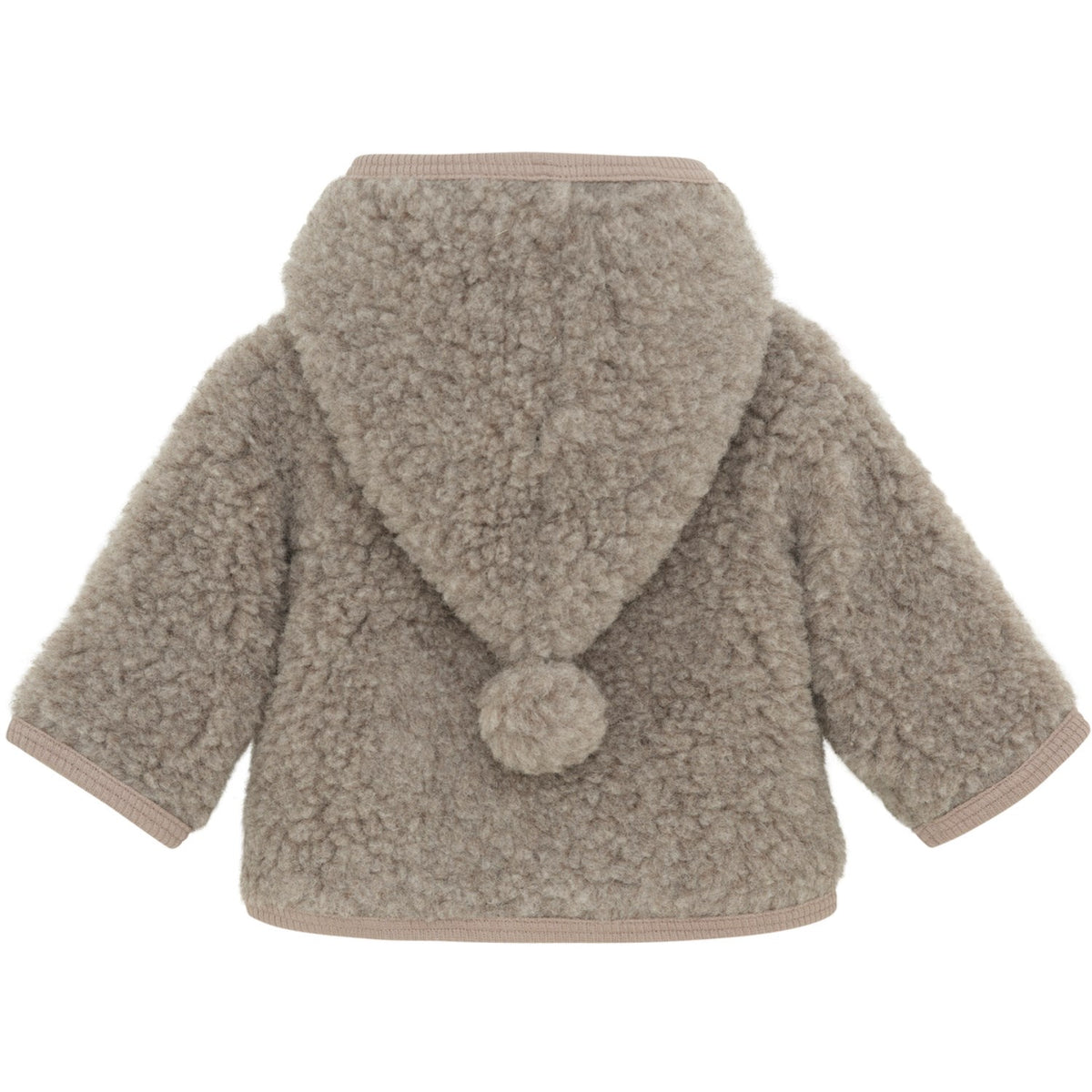 Huttelihut Camel Melange Jacket Pixie Wool Teddy W. Lin