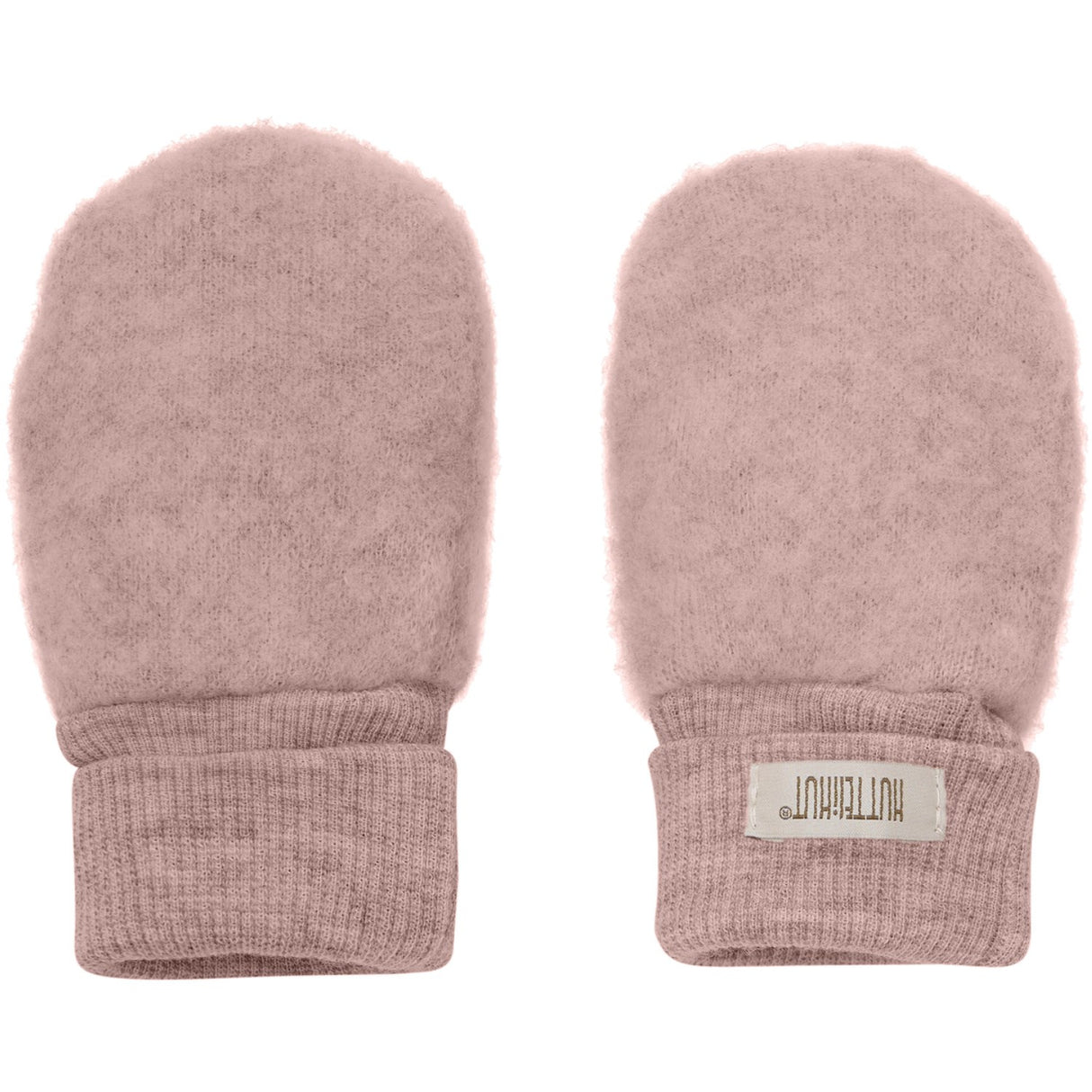 Huttelihut Mahogany Rose Mittens Wool Fleece 2-Layer