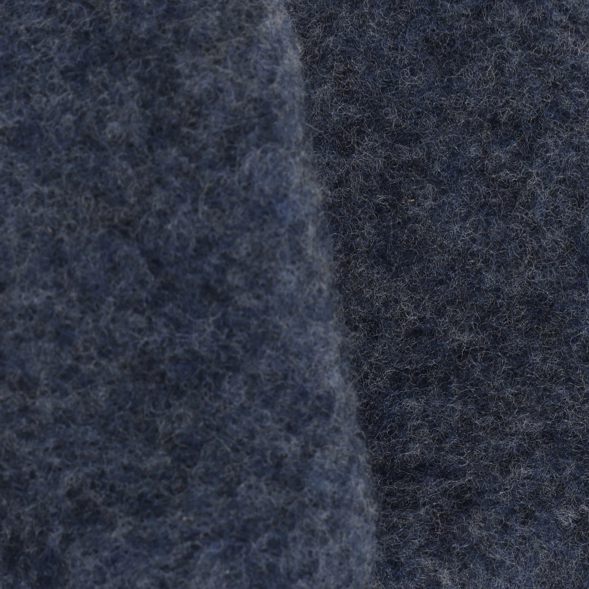 Huttelihut Ombre Blue Melange Mittens Wool Fleece 2-Layer