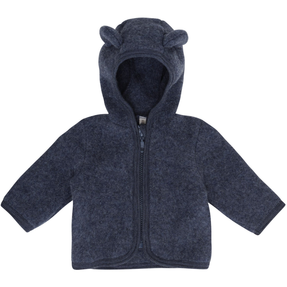 Huttelihut Ombre Blue Melange Jacket Ears Wool Fleece