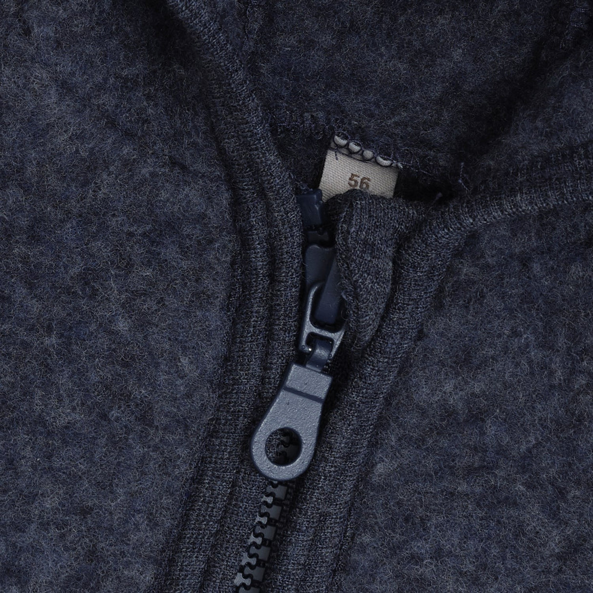 Huttelihut Ombre Blue Melange Jacket Ears Wool Fleece