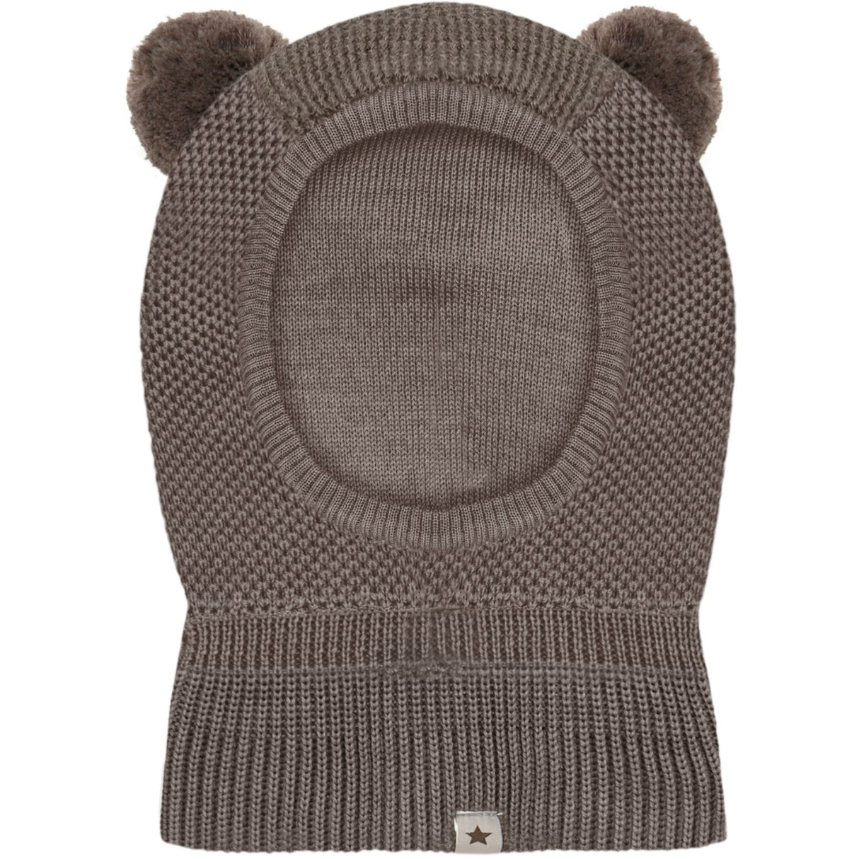 Huttelihut Cinder Melange Balaclava Windstop Pompoms