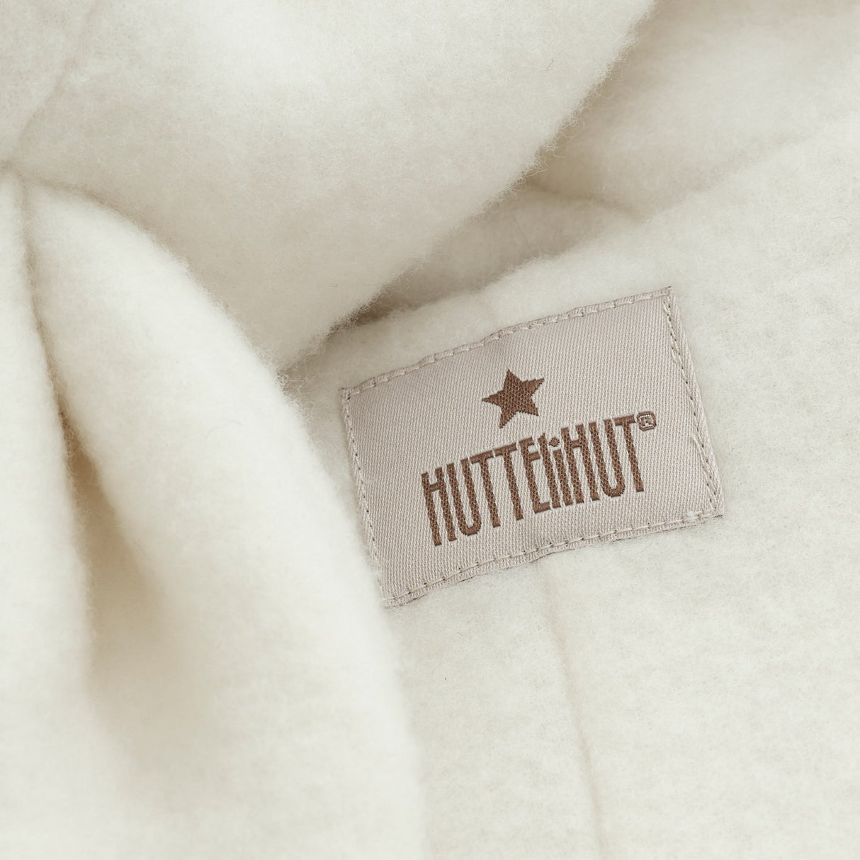 Huttelihut Tofu Pram Suit Ears Wool Fleece