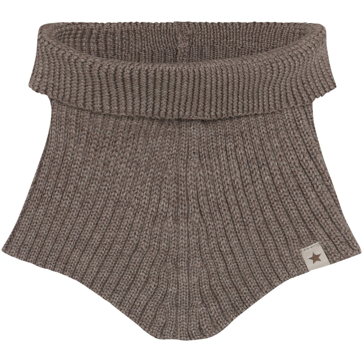 Huttelihut Cinder Melange Neck Warmer Wool Knit