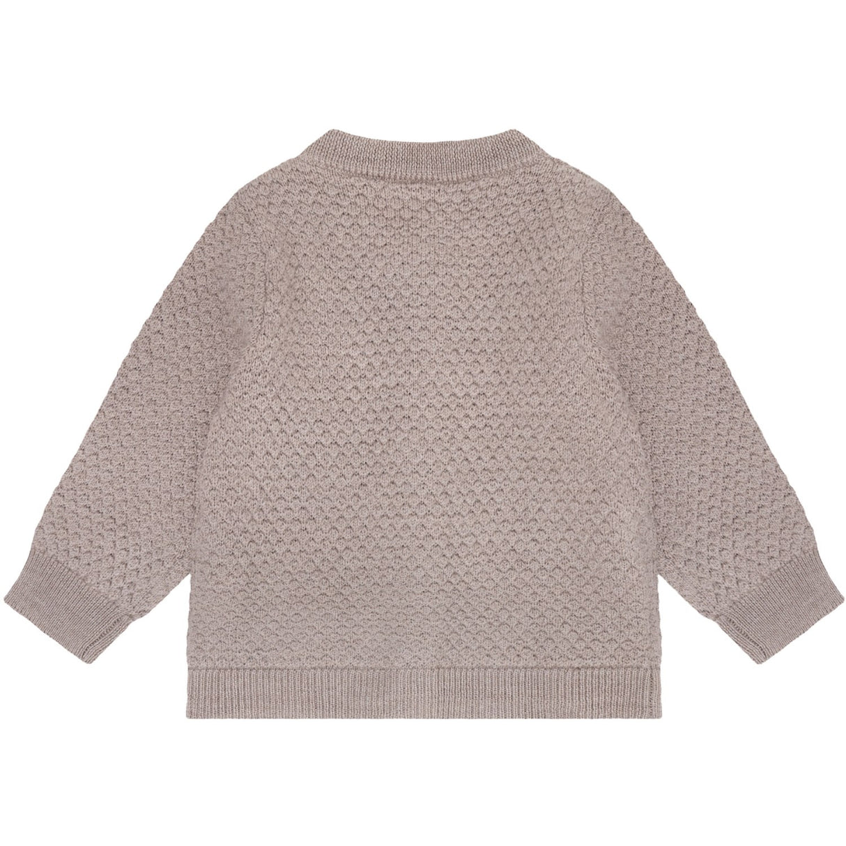 CeLaVi Mocha Meringue Melange Cardigan - Knitted