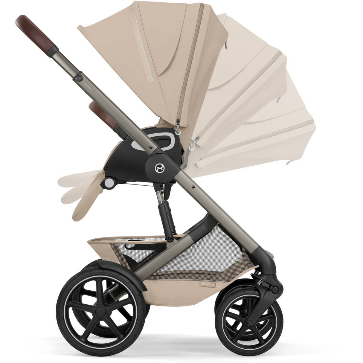 Cybex Almond Beige Talos S Lux Tpe Including Foldable Cot