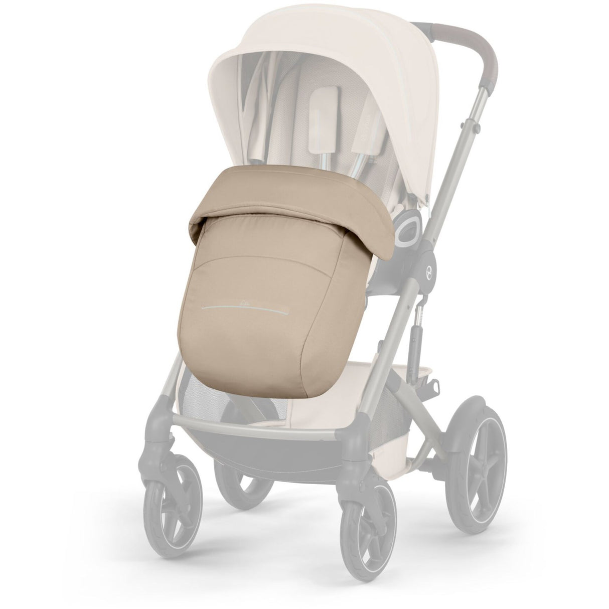 Cybex Almond Beige Talos S Lux Tpe Including Foldable Cot