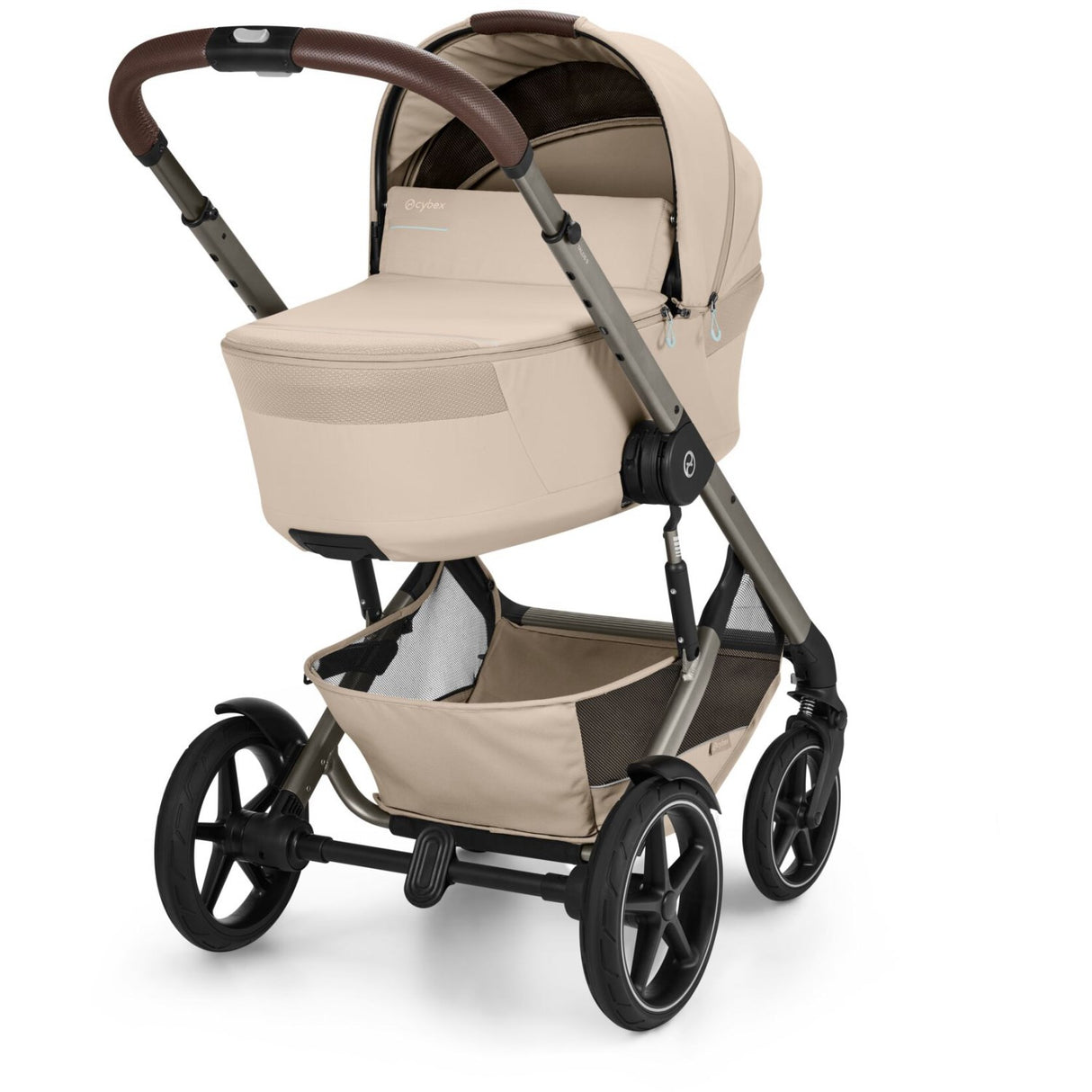 Cybex Almond Beige Talos S Lux Tpe Including Foldable Cot