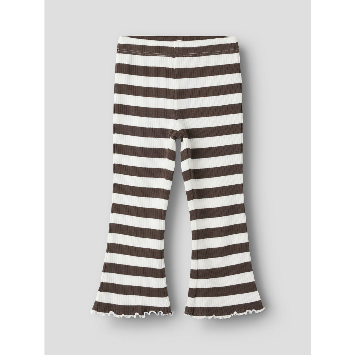 Name It Chocolate Brown Cloud Dancer Nmfnilje Bootcut Leggings