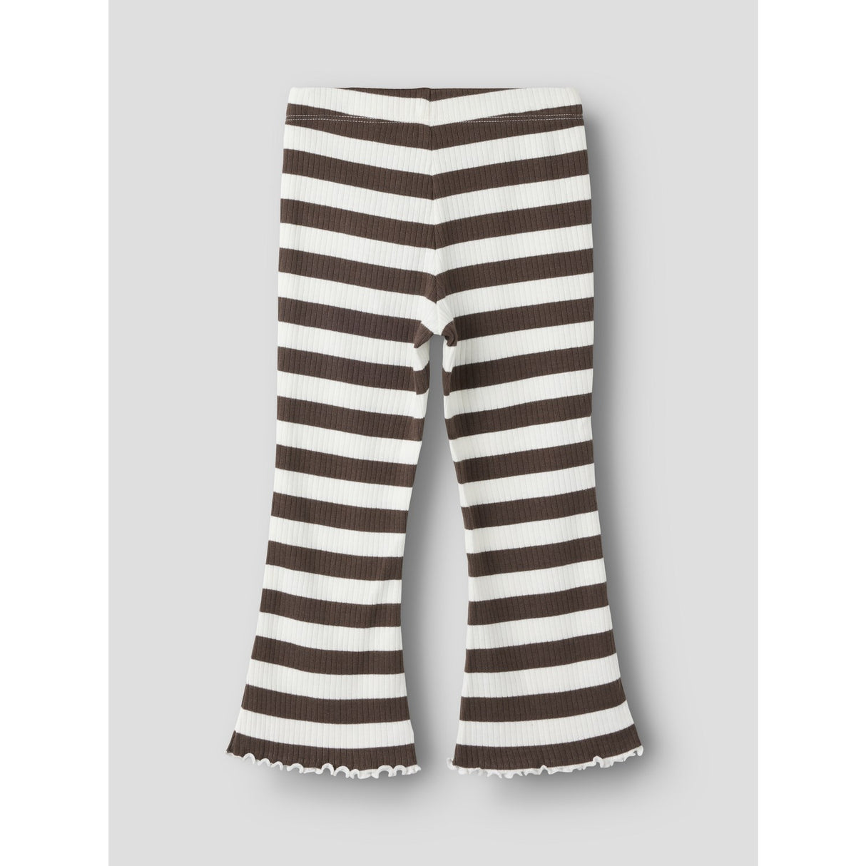 Name It Chocolate Brown Cloud Dancer Nmfnilje Bootcut Leggings