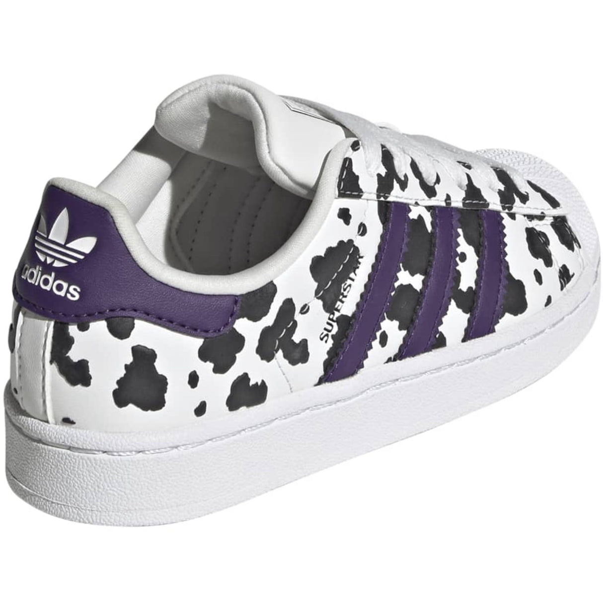 adidas Originals Crystal White Violet Ftwr White Superstar Ii C Sneakers