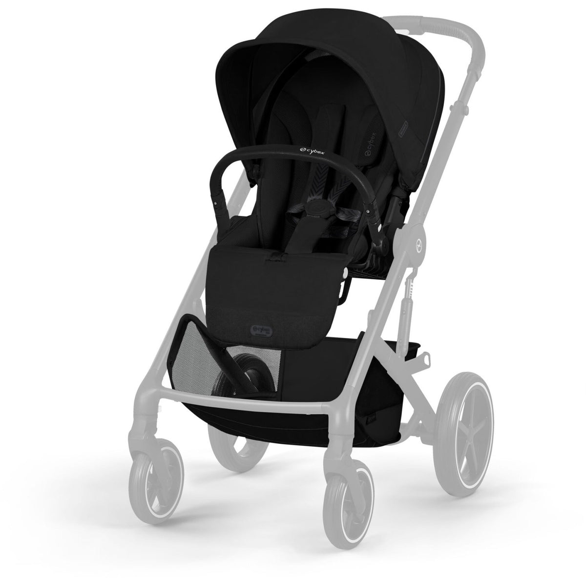 Cybex Moon Black Balios S Lux Blk Including Foldable Cot
