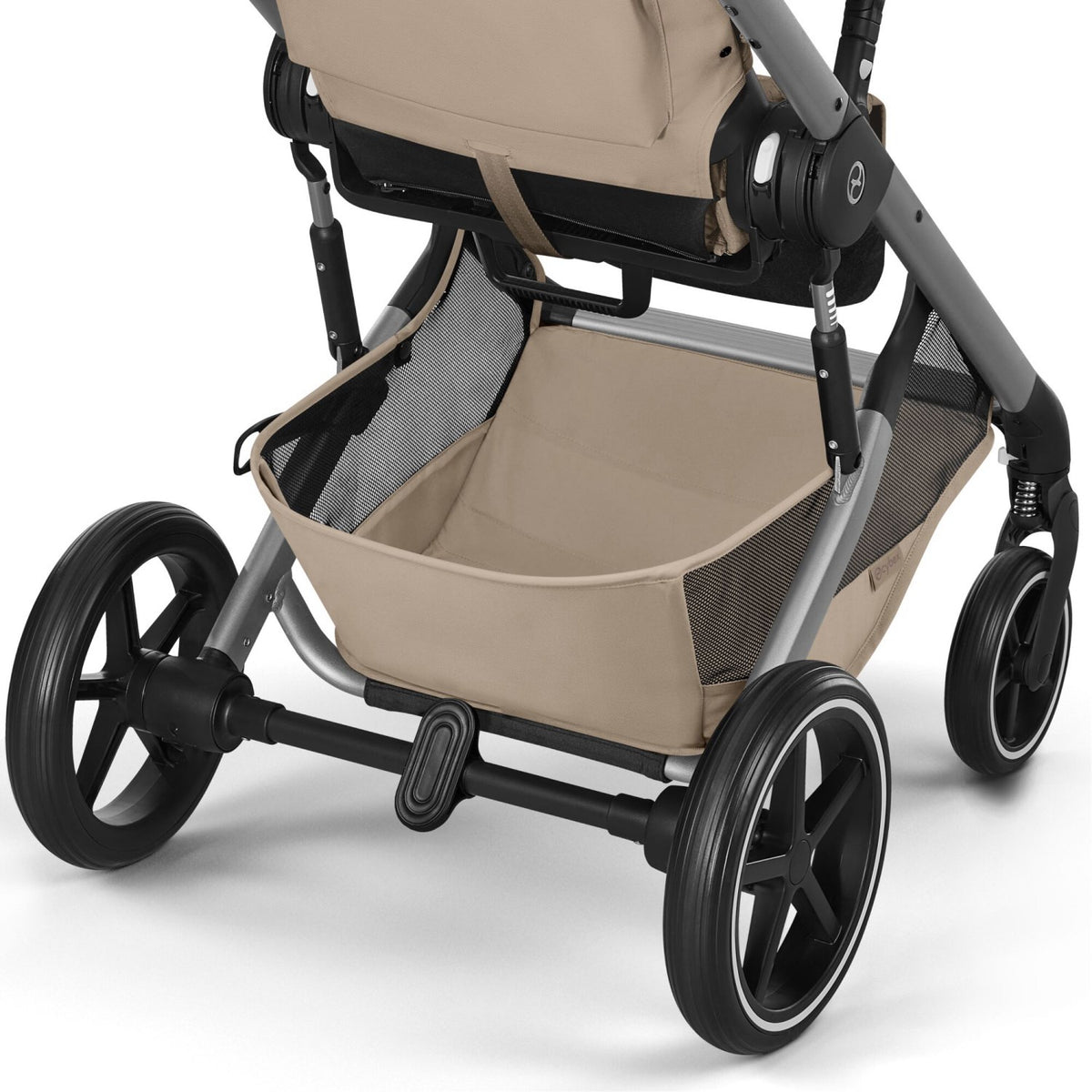 Cybex Almond Beige Balios S Lux Tpe Including Foldable Cot