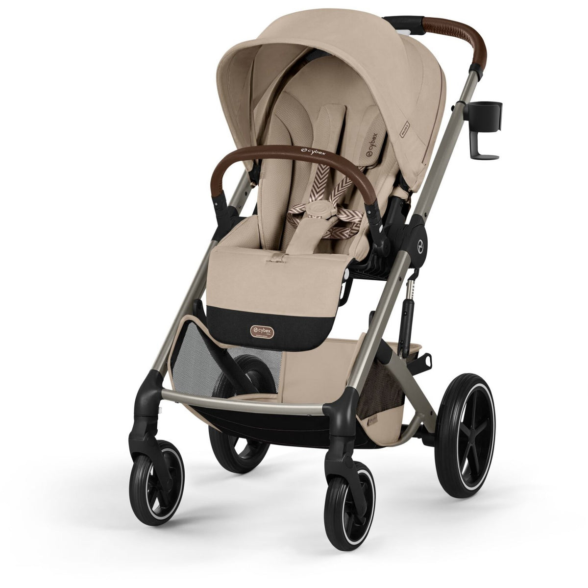 Cybex Almond Beige Balios S Lux Tpe Including Foldable Cot