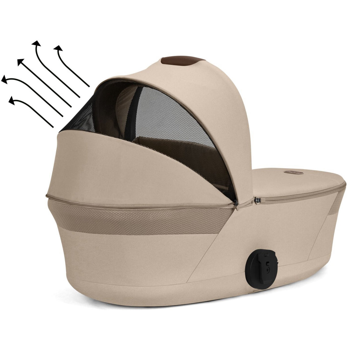 Cybex Almond Beige Balios S Lux Tpe Including Foldable Cot