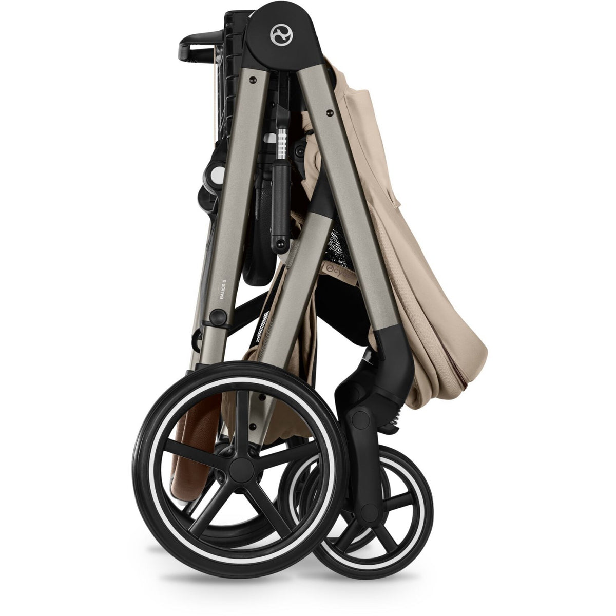 Cybex Almond Beige Balios S Lux Tpe Including Foldable Cot