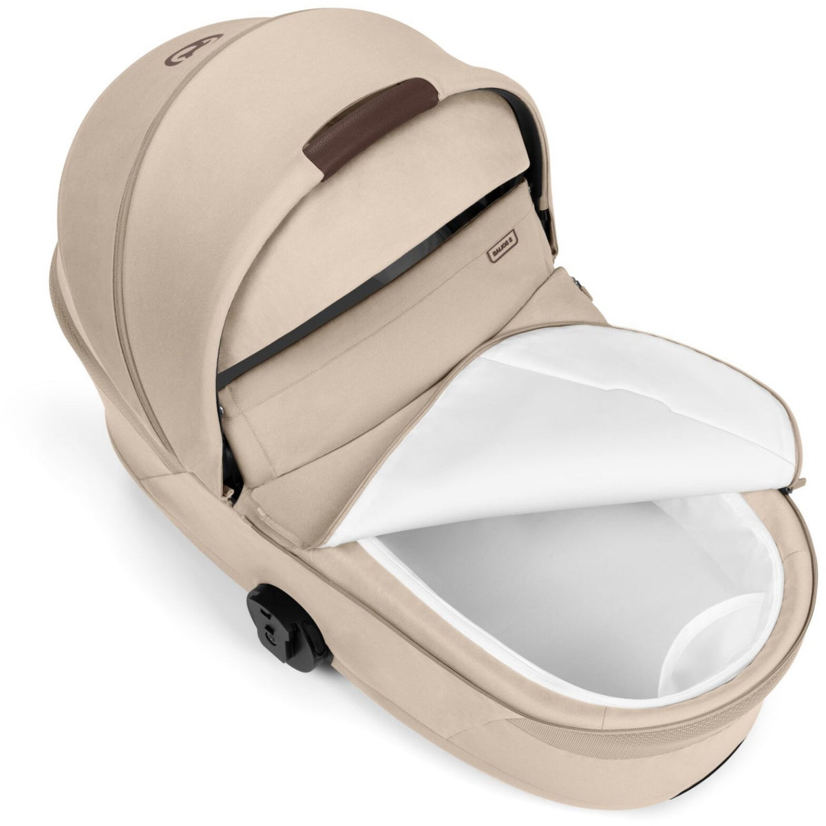 Cybex Almond Beige Balios S Lux Tpe Including Foldable Cot