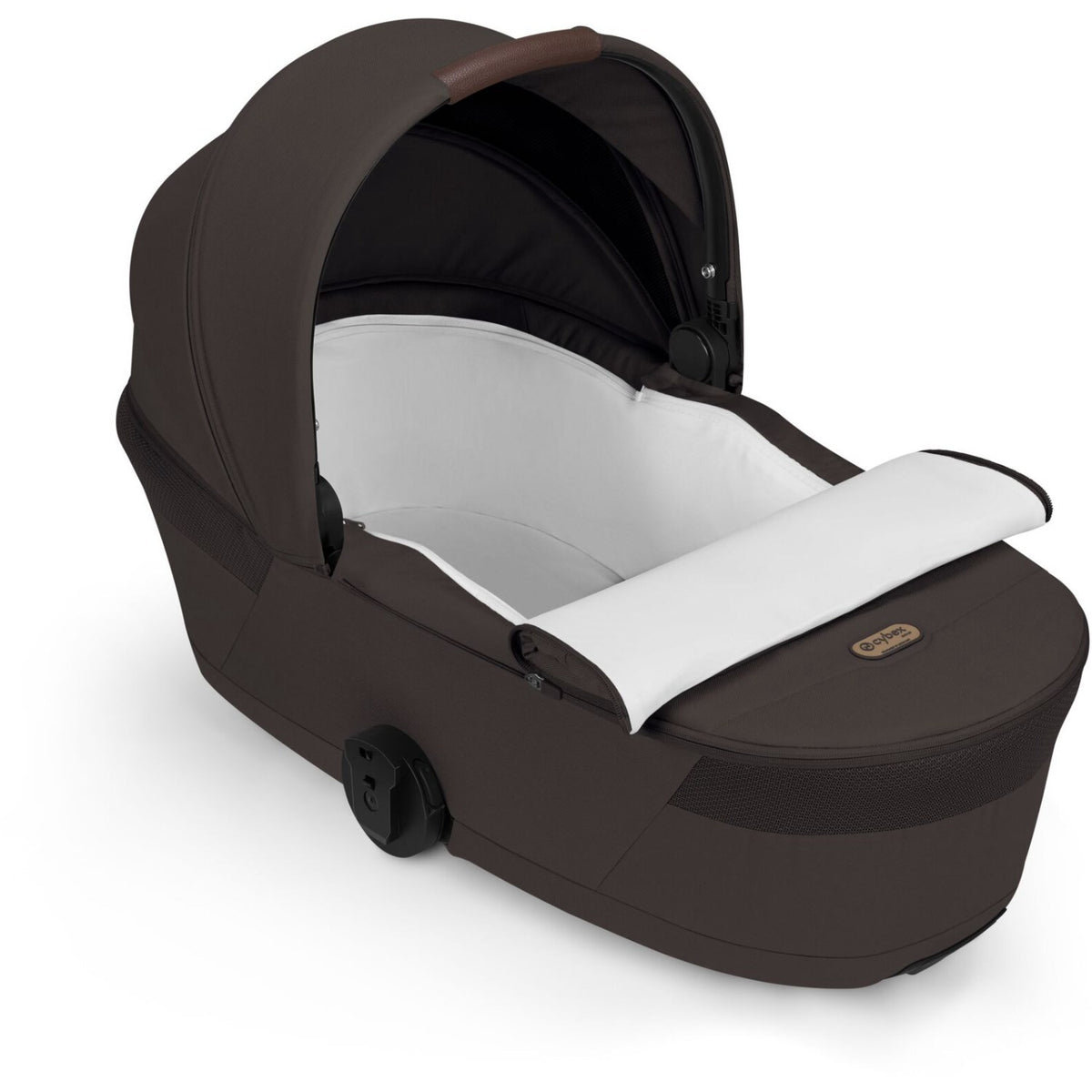 Cybex Chocolate Brown Balios S Lux Tpe Including Foldable Cot