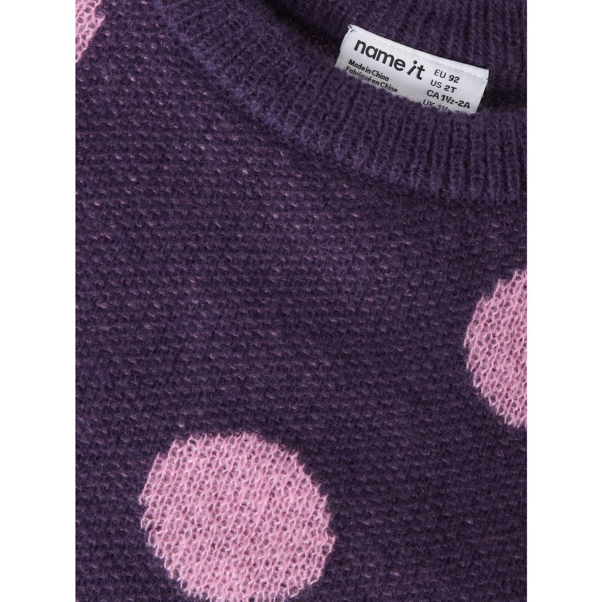Name It Navy Cosmos Nmfolisa Ls Knit Bf