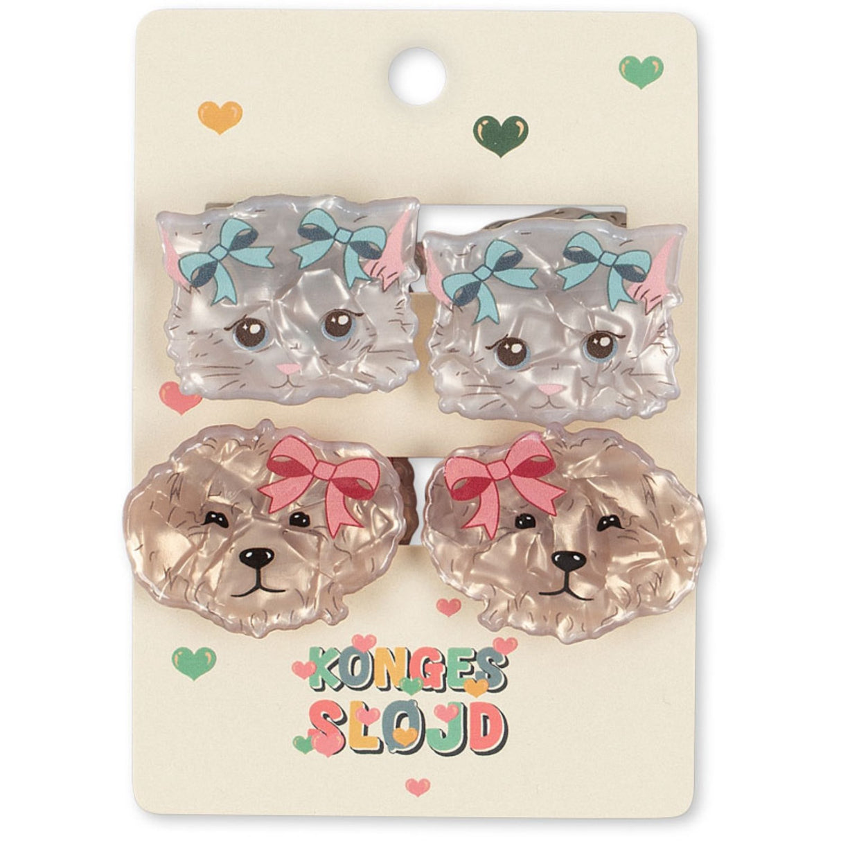 Konges Sløjd Multi 4 Pack Small Hair Claw