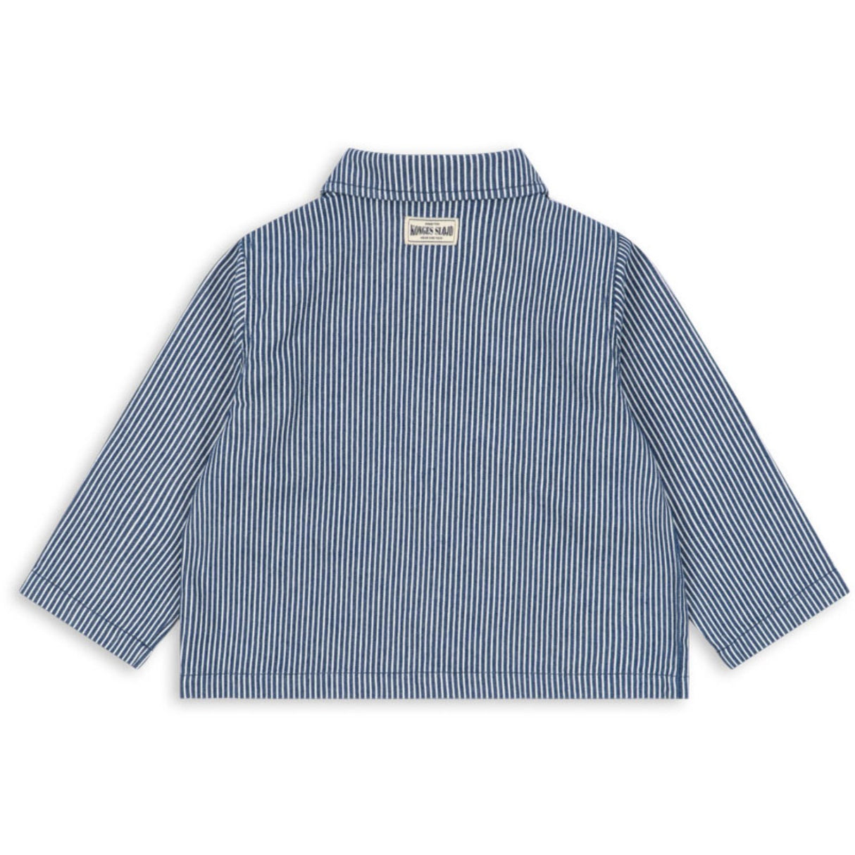 Konges Sløjd Blue Stripe Luc Shirt Jacket Gots