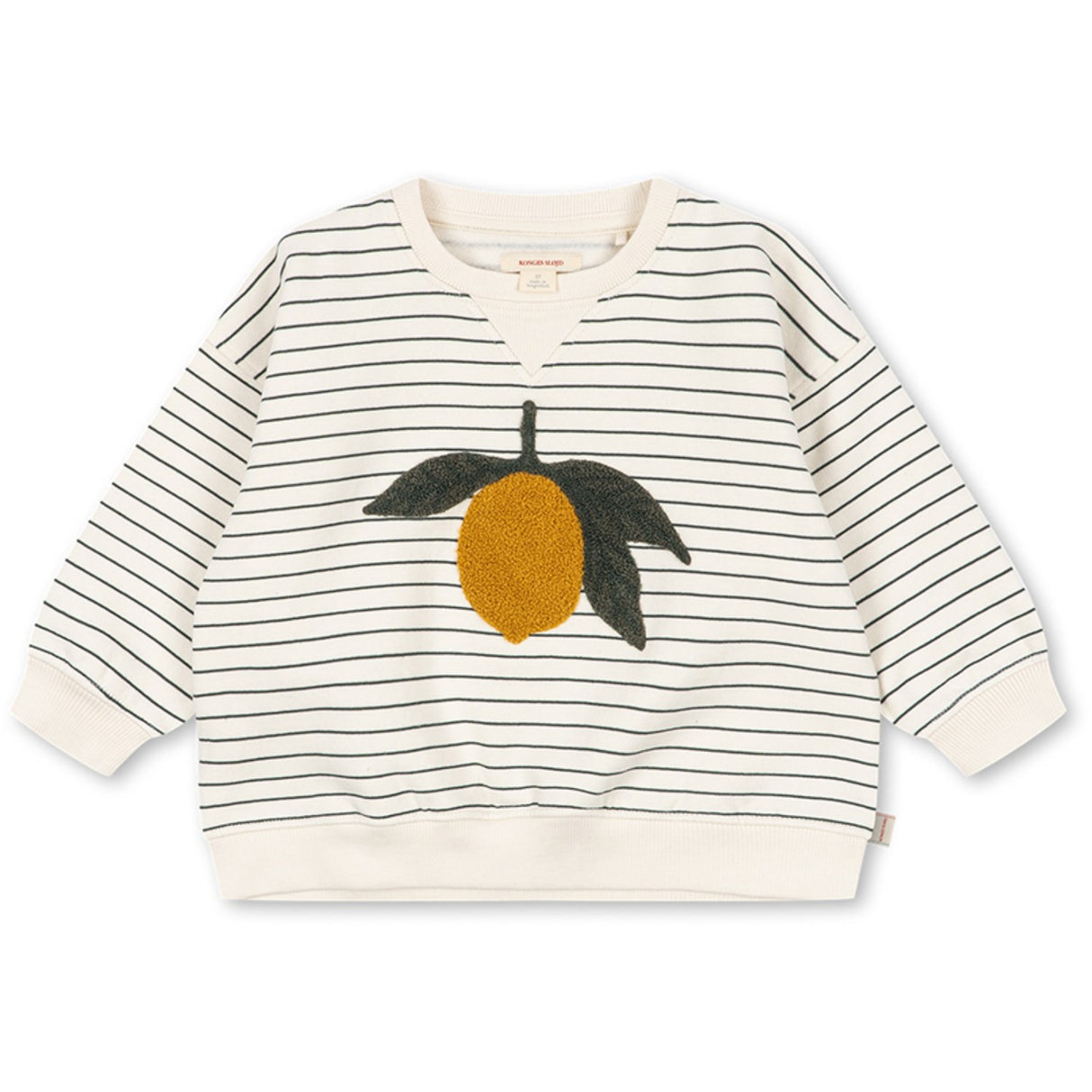 Konges Sløjd Cilantro Stripe Amio Sweatshirt Ocs